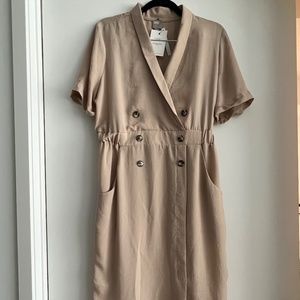 NWT ASOS SAFARI / TUX MIDI DRESS